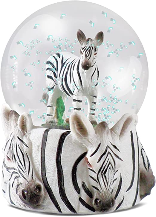 Water Globe - Zebra