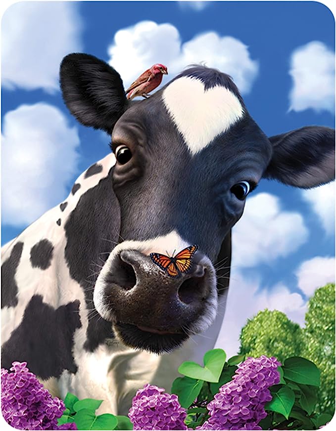 3D LiveLife Magnets - Curious Cow