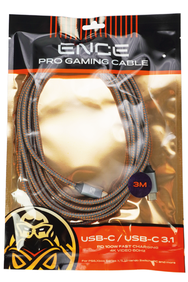 Gaming USB-C - USB-C 3.1 gen2 cable (3 m)