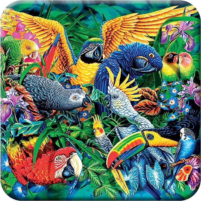 3D LiveLife Coasters - Birds of the Tropics