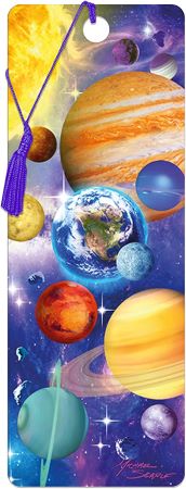 3D LiveLife Bookmarks - Space Odyssey