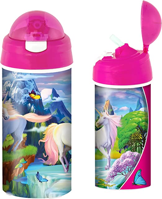 3D LiveLife Drinking Bottles - Unicorn Bliss
