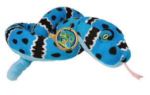 Eco Buddiez Sssnakes - Blue Rock Rattle