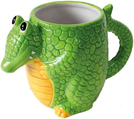 Crockery Critters Mug - Crocodile