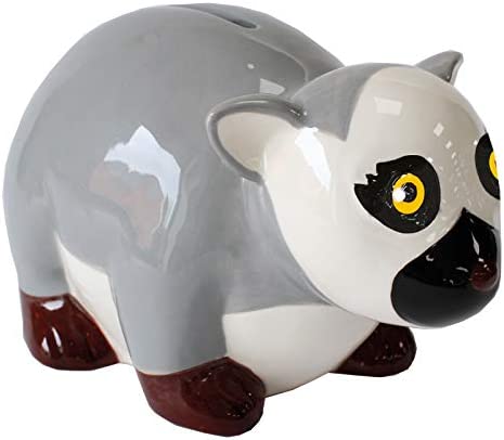 Crockery Critters Money Box - Lemur