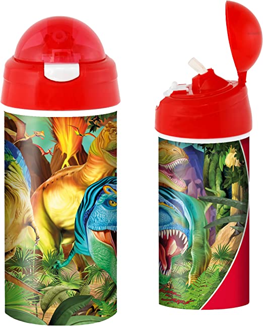 3D LiveLife Drinking Bottles - Dino Smiles