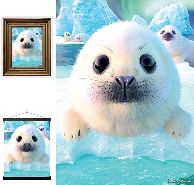 3D LiveLife Pictures - Seal Pups
