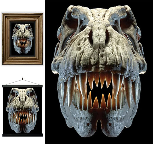 3D LiveLife Pictures - T-Rex Skull