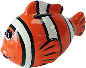 Crockery Critters Money Box - Clown Fish