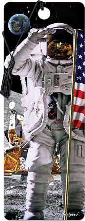 3D LiveLife Bookmarks - Moon Landing