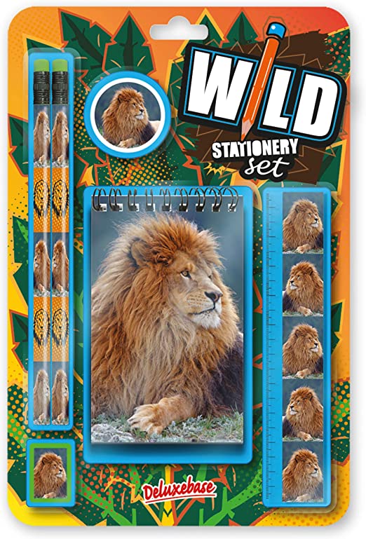 Wild Stationery Set - Lion
